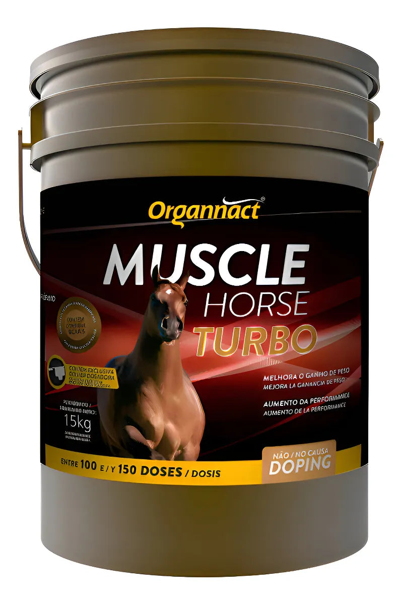 Muscle Horse Turbo 15 Kg Saca - Na Compra Ganhe Uma Cadeira