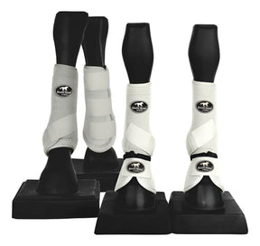 Kit - Caneleiras + Boleteiras + Cloche Para Cavalo Proteção