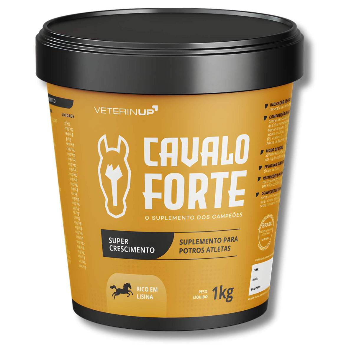 Suplemento Cavalo Forte Super Crescimento 1KG